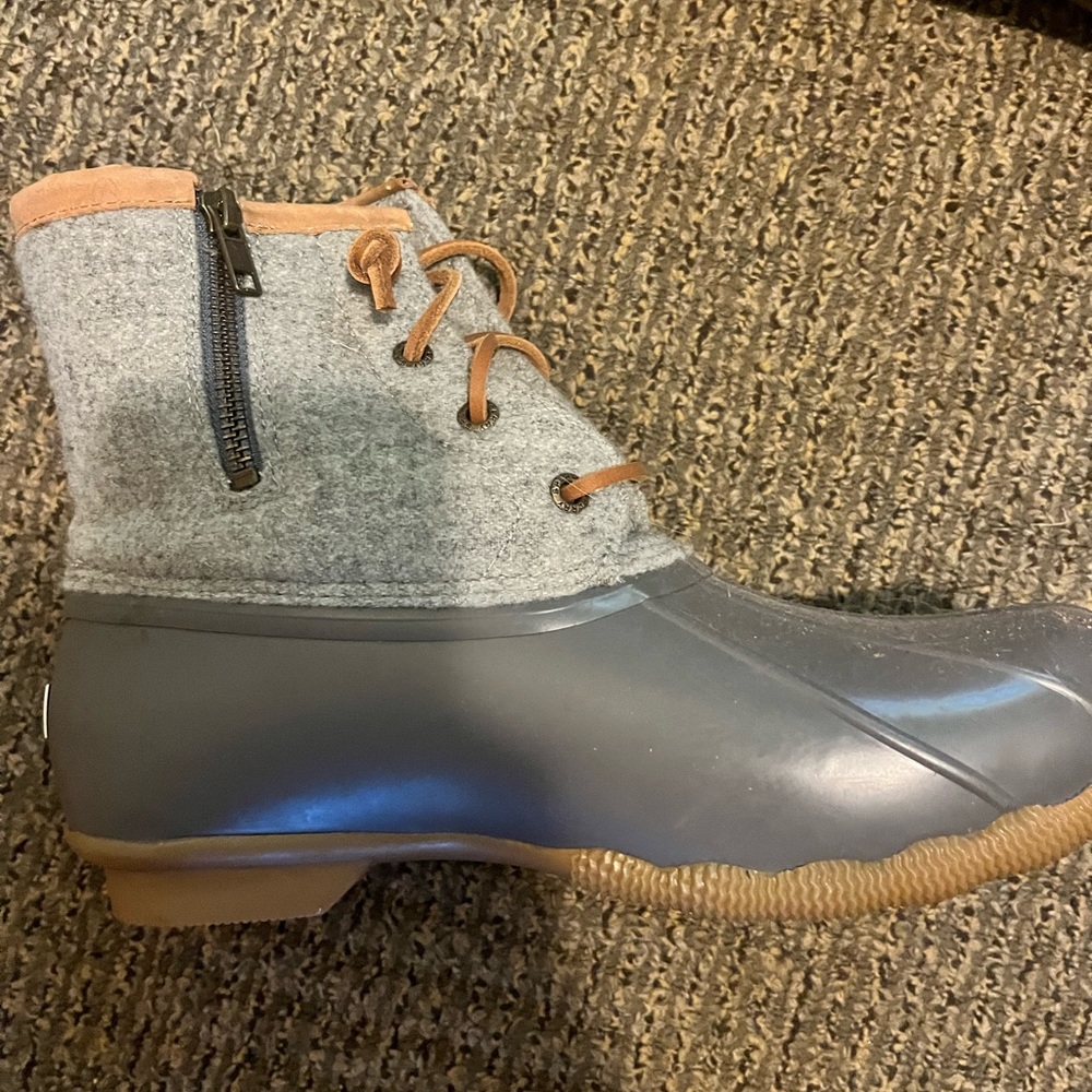 Sperry Saltwater Wool Embossed Duck Boot w/ Thinsulate